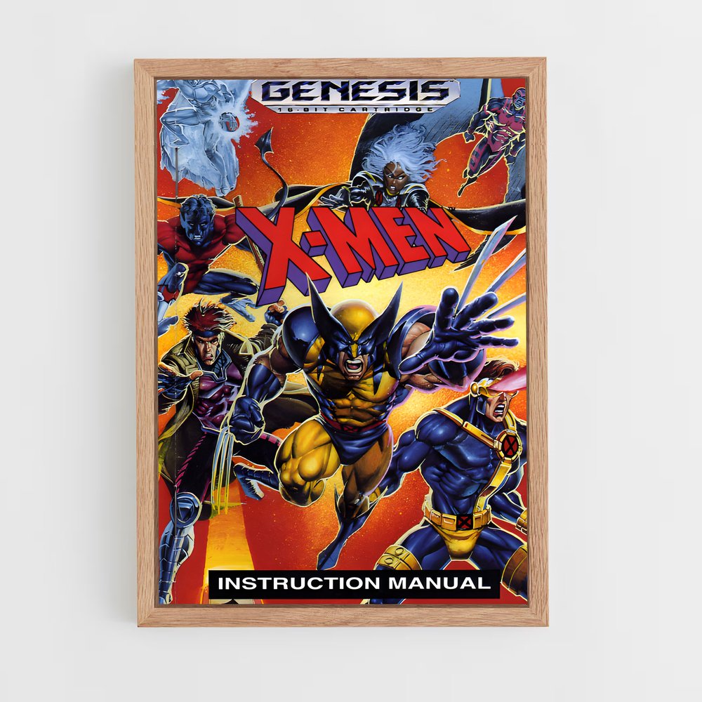 Poster X-Men : Manuel des Héros – affiche Consoles (vue 4)